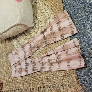 Free people tie dye pants jeans denim